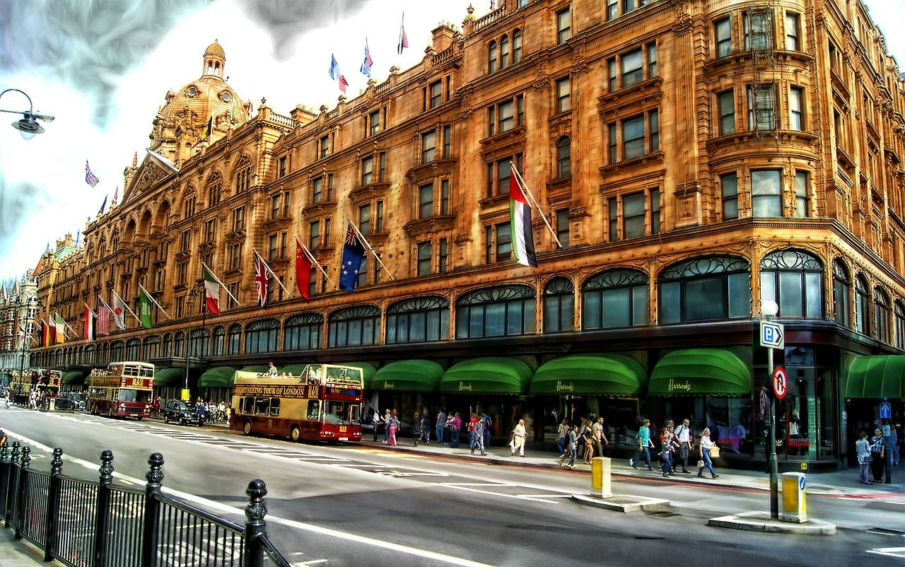 The History of Harrods Department Store in Knightsbridge, London